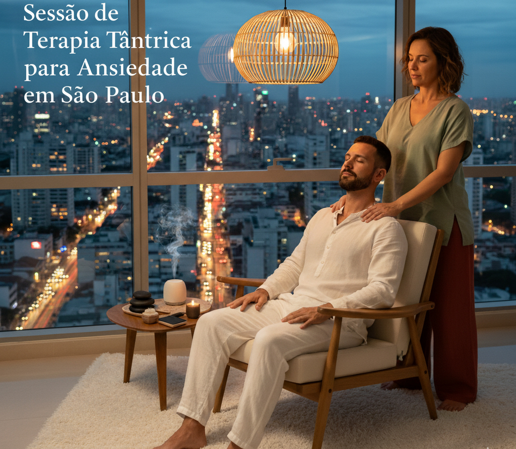 Leia mais sobre o artigo Terapia Tântrica para Ansiedade em São Paulo: Como Funciona e Benefícios